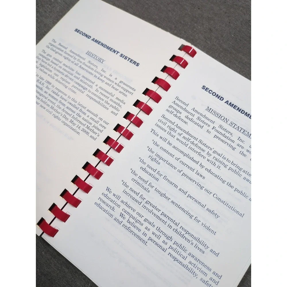 All American Recipes Cookbook From Second Amendment Sisters Comb Bound 154 pages